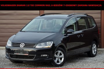 Volkswagen Sharan II 2.0 TDI CR 7-Osobowy Zamiana Opłacony Serwis