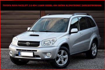 Toyota Rav 4 Lift 2.0 D4D 116KM 4x4 Zamiana  Klimatronic Skóra