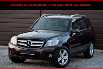 Mercedes-Benz GLK 220 CDI 4MATIC 2.2 CDI 163KM