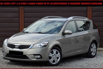 Kia Ceed Lift 1.6 CRDI 110KM Klimatronic 6-Biegów Serwis Zamiana Zarej