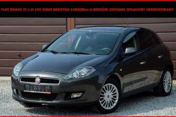 Fiat Bravo II 1.4i 16V 90KM Benzyna 128tys km Zamiana Opłacony Serwis