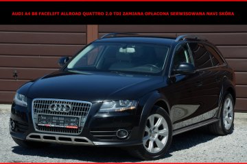 Audi A4 B8 Allroad Quattro Lift 2.0 TDI Manual Serwis Navi Zamiana