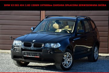 BMW X3 e83 4x4 2.0 DIESEL Zamiana Opłacona Serwisowana