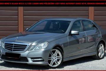 Mercedes-Benz Klasa E 200 CDI DPF BlueEFFICIENCY Automatik Avantgarde