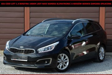 Kia Ceed Lift 1.4 Benzyna 100KM Ledy Navi Kamera Klimatronic Serwis